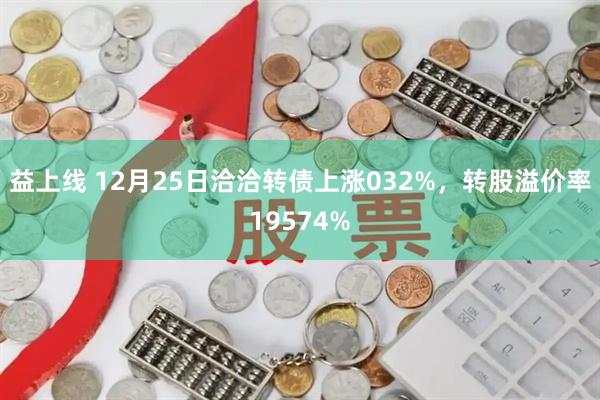 益上线 12月25日洽洽转债上涨032%，转股溢价率19574%